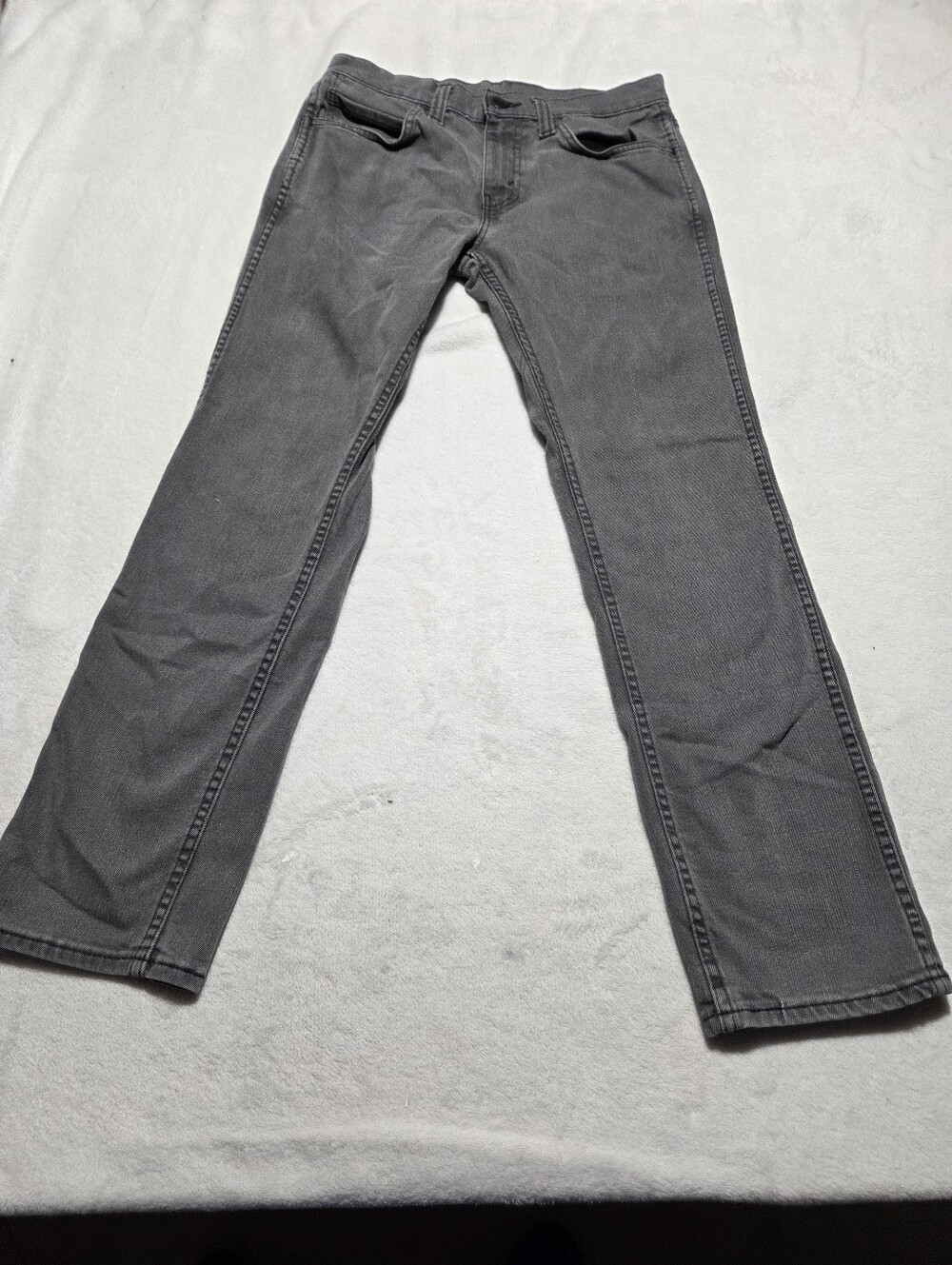 Levis 511 Slim Fit Jeans Mens 30x30 Black Denim Stretch Pants Classic Casual